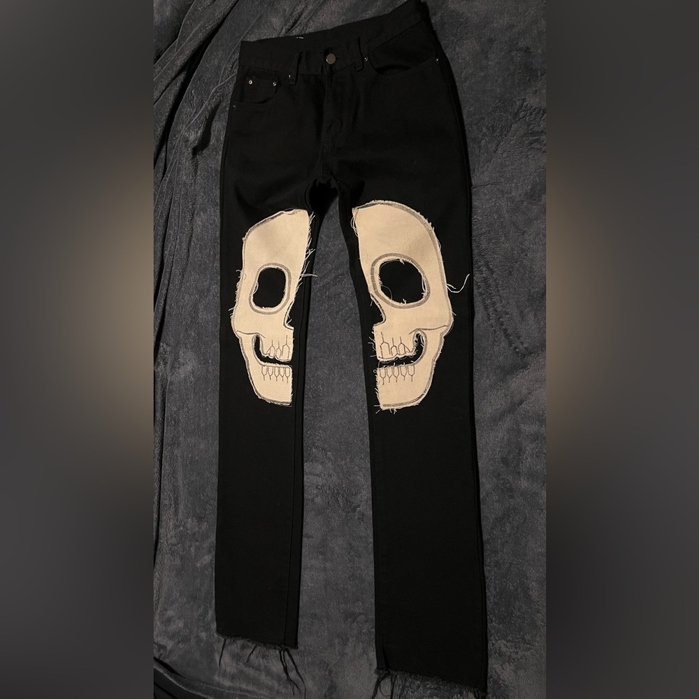 MNML Skull Denim💀 🖤